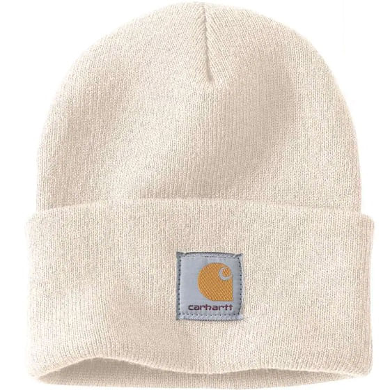 Carhartt Acrylic Knit Cuffed Beanie - Winter White