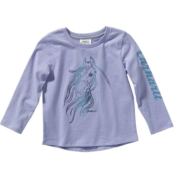 Carhartt Girl's Long Sleeve Graphic Tee - Easter Egg