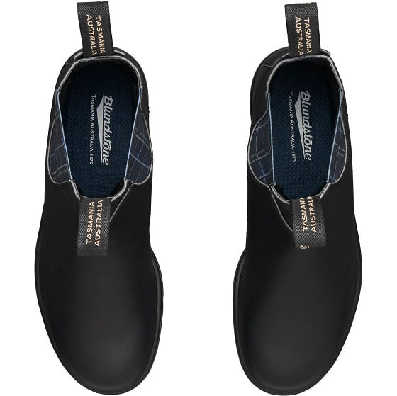 Blundstone 2102 - Original Black W Navy Tartan Elastic