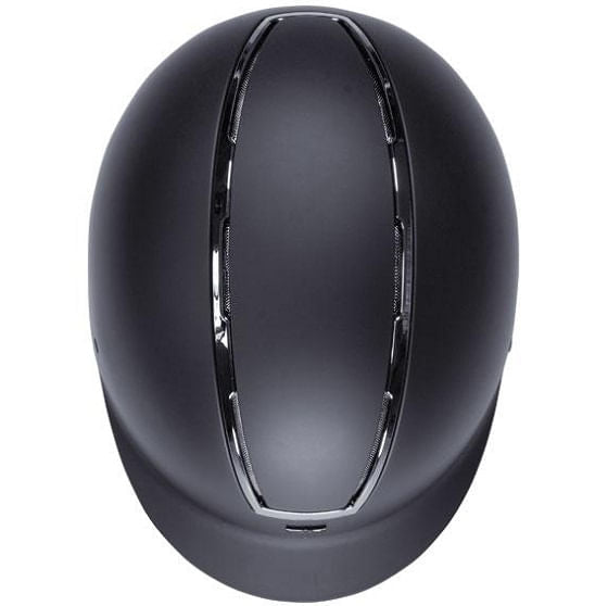 Tipperary Windsor With MIPS Traditional Brim - Matte Black Shell, Smoked Chrome Trim, Matte Black Top