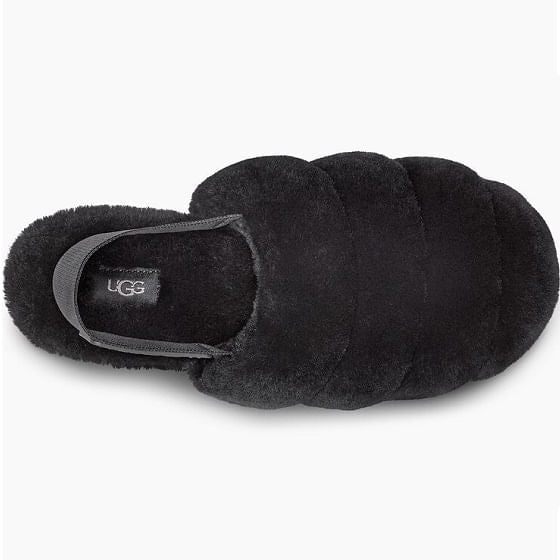 Ugg Women's Super Fluff Slippers - Black