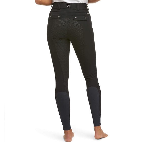 Ariat Women's Trifactor Frost Insulated Full Seat Breech - Black