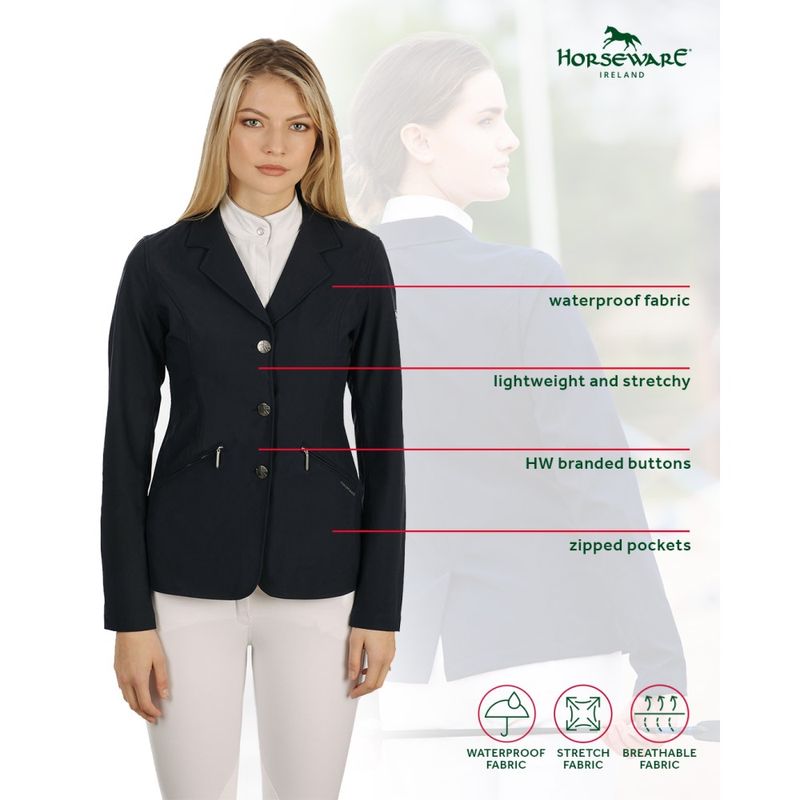 Horseware Ireland Women's Competition Jacket - Dark Navy