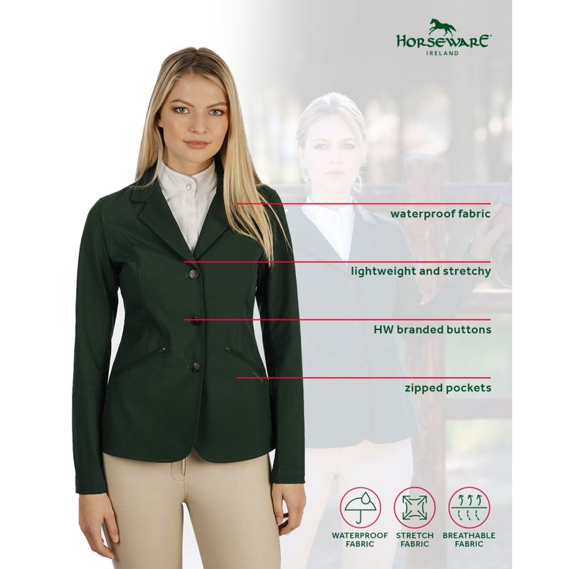 Horseware Ireland Women's Competition Jacket - Hunter Green