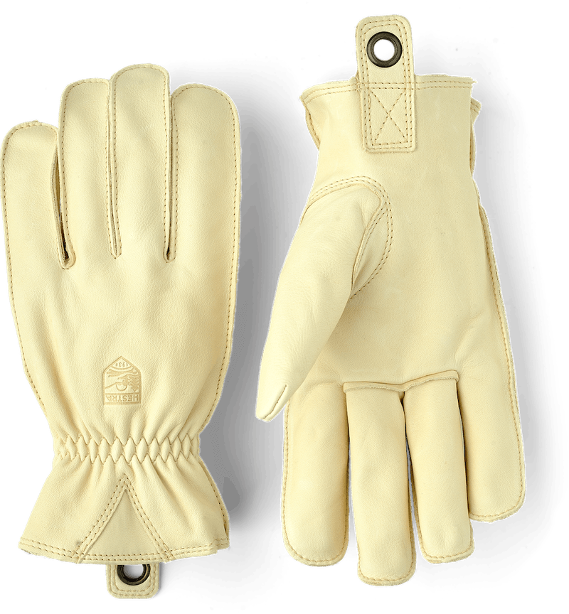 Hestra Men's Ecocuir Unlined 5-finger Glove - Natural Brown
