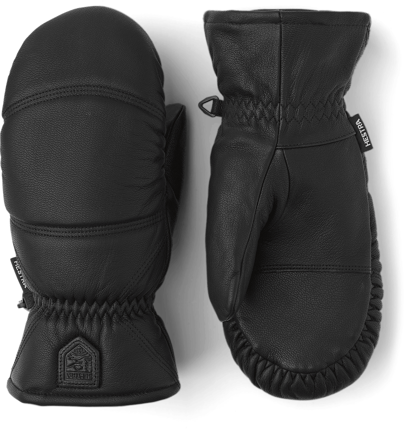 Hestra Leather Box Mitt - Black