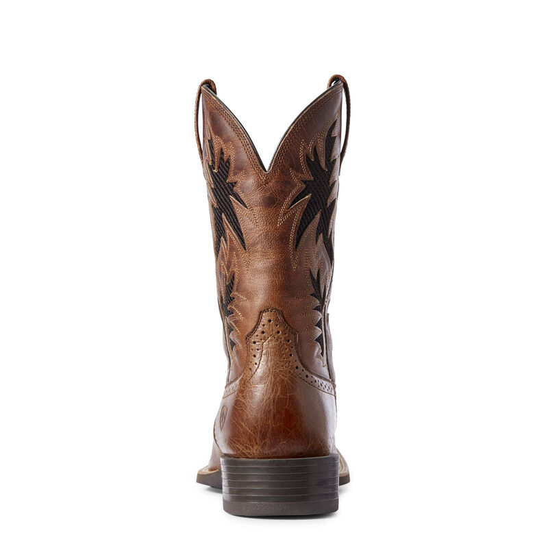 Ariat Men's Sport Cool VentTEK Western Boot - Dark Tan