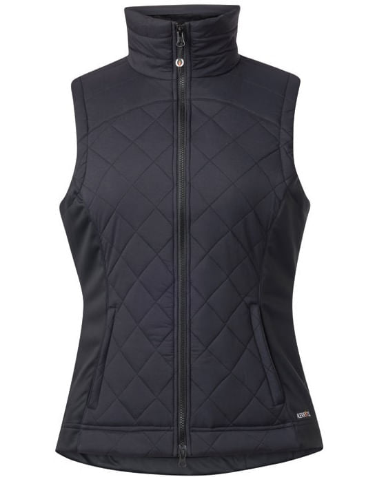 Kerrits Women's Full Motion Quilted Vest - Black