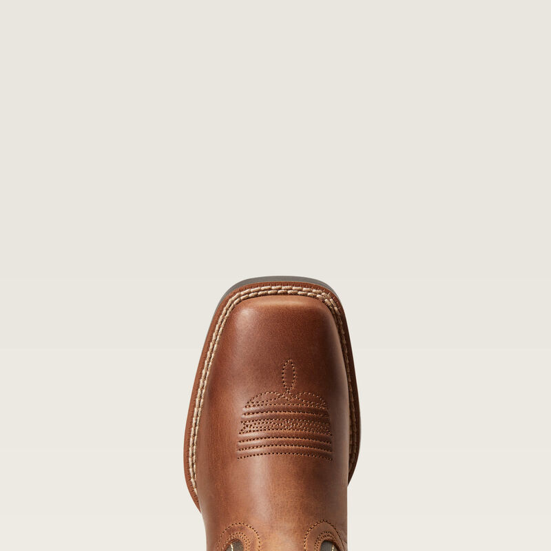 Ariat Kids' Amos Western Boots - Sorrel Crunch