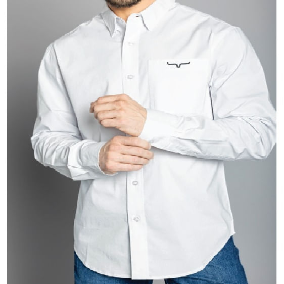 Kimes Ranch Men's KR Team Shirt - White