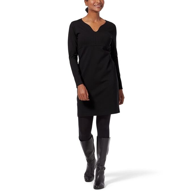 Royal Robbins Women's Geneva Ponte Dress - Jet Black