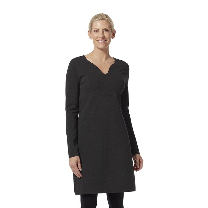 Royal Robbins Women's Geneva Ponte Dress - Ashphalt