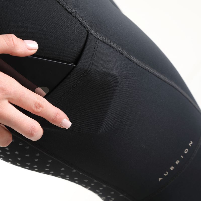 Aubrion Women's Shield Winter Tights - Black