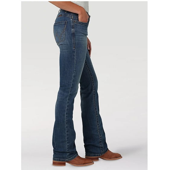 Wrangler Women's Ultimate Riding Bootcut Jean - Marie Blue