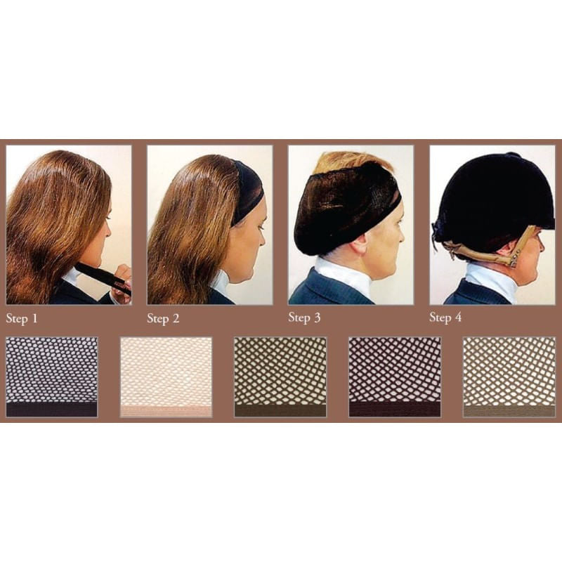 GENERIC Real Women Ride - No Knot Hairnet