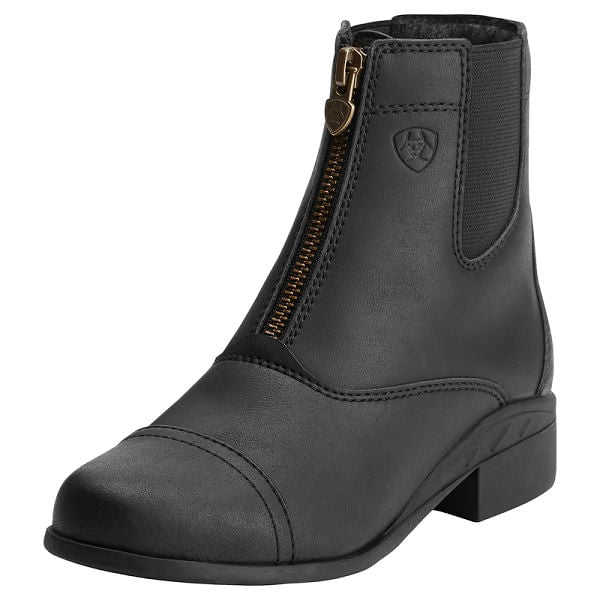  Ariat Child's Scout Zip Paddock Boot - Black