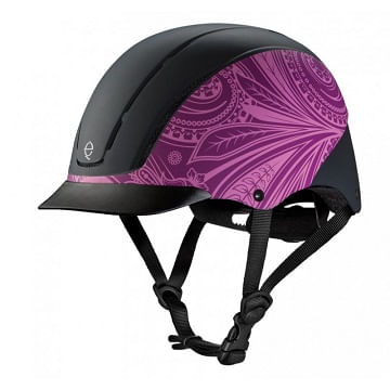  Troxel Spirit Helmet - Purple Boho