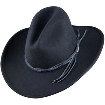  Stetson Gus Crushable Western Hat - Black