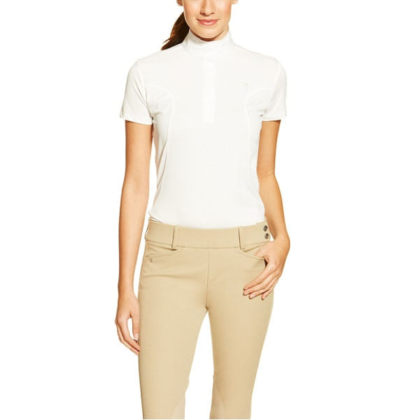  Ariat Women's Aptos Show Top - White