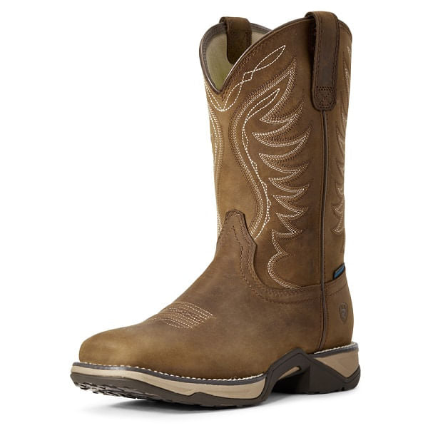  Ariat Women's Fatbaby Anthem H2O Boot - Distressed Brown
