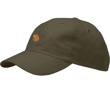  Fjallraven Unisex Helags Cap - Dark Olive