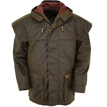  Outback Trading Swagman Oilskin Jacket - Bronze