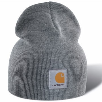 Carhartt Men's Acrylic Knit Hat - Heather Gray