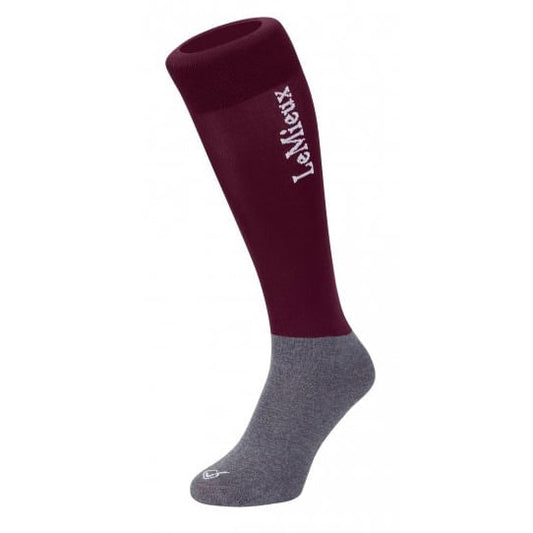  LeMieux Competition Sock - Burgundy
