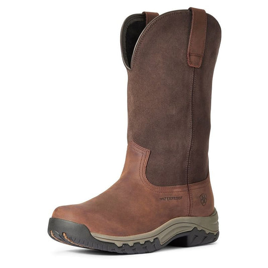  Ariat Women's Terrain H20 Pull On Boot - Dark Brown