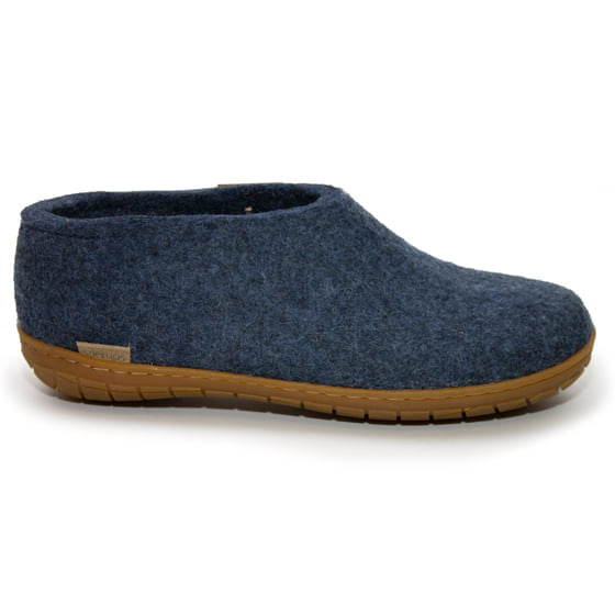  Glerups Unisex Shoe With Rubber Sole -Denim