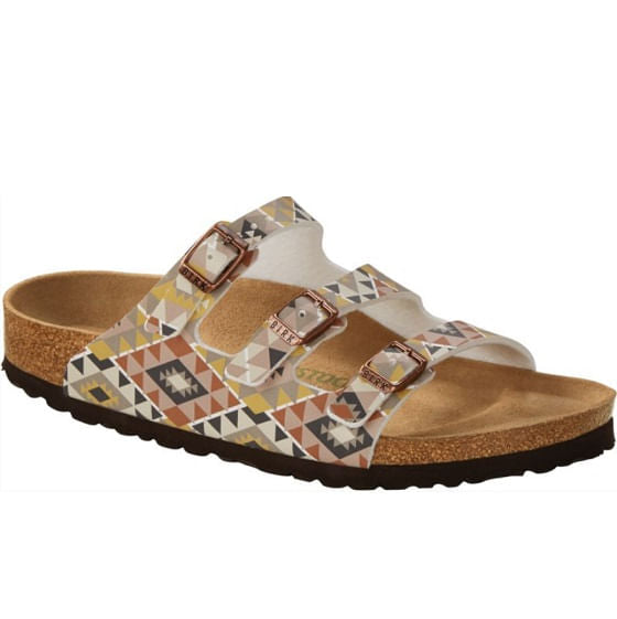 Birkenstock Florida Fresh Birko-Flor Ethno Mocha (1018736) *Discontinued*