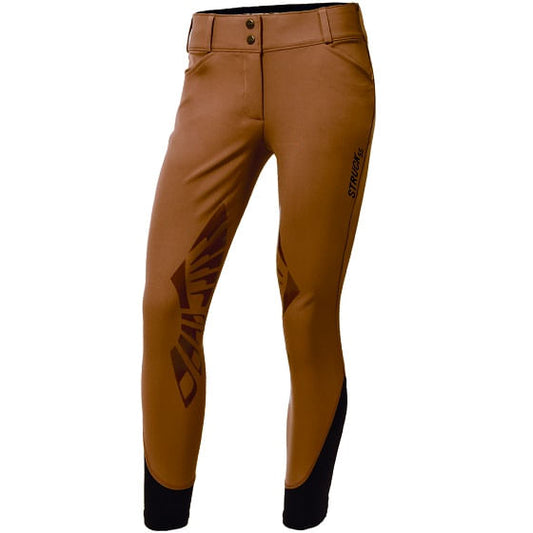  Struck Women's 55 Series Schooling Knee Patch Breech - Henna
