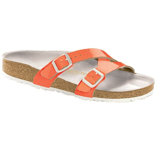  Birkenstock Yao Bf Patent Orange Hex *Discontinued*