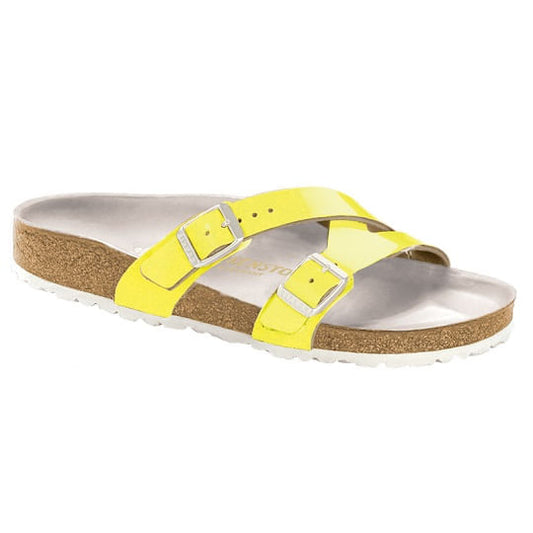  Birkenstock Yao Bf Patent Neon Yellow Hex *Discontinued*