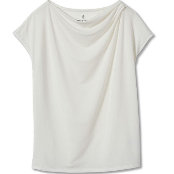  Royal Robbins Women's Essential Tencel Cowel Neck Crème