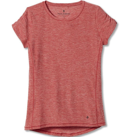  Royal Robbins Women's Tech Travel Tee Chrysanthemum Heather