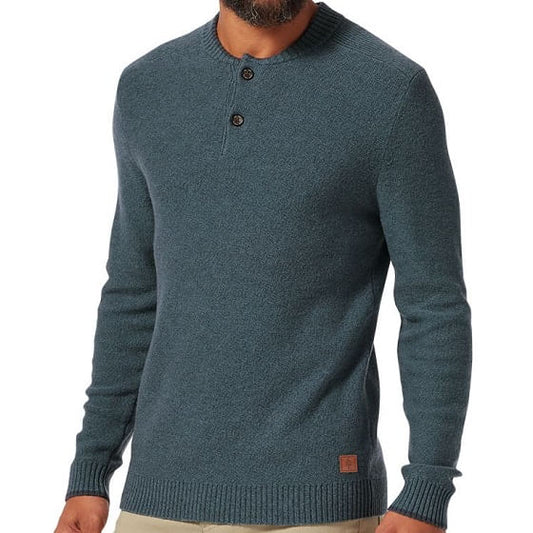  Royal Robbins Men's Faroe Island Merino Henley Slate