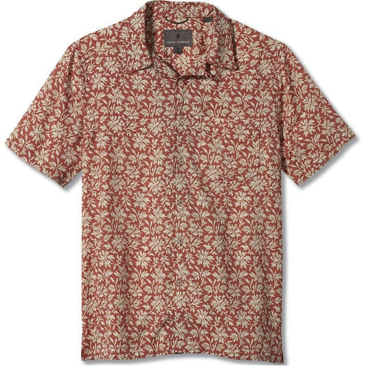  Royal Robbins Men's Comino Short Sleeve Shirt Cordwood