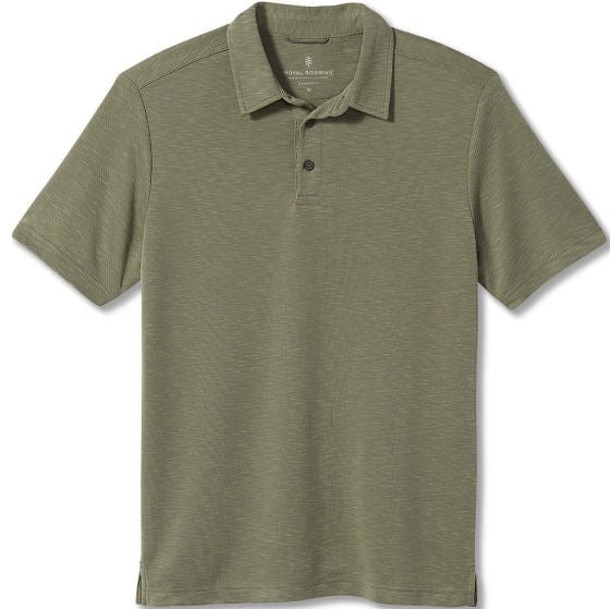  Royal Robbins Men's Great Basin Dry Polo Olivine