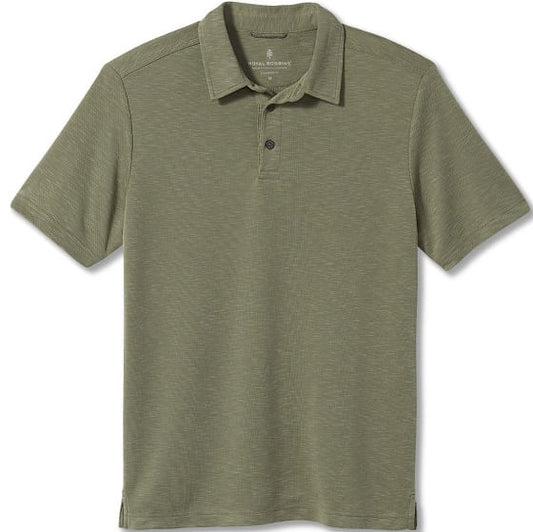  Royal Robbins Men's Great Basin Dry Polo Olivine