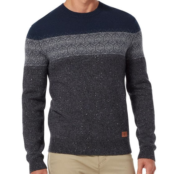  Royal Robbins Men's Banff Novelty Sweater Asphalt