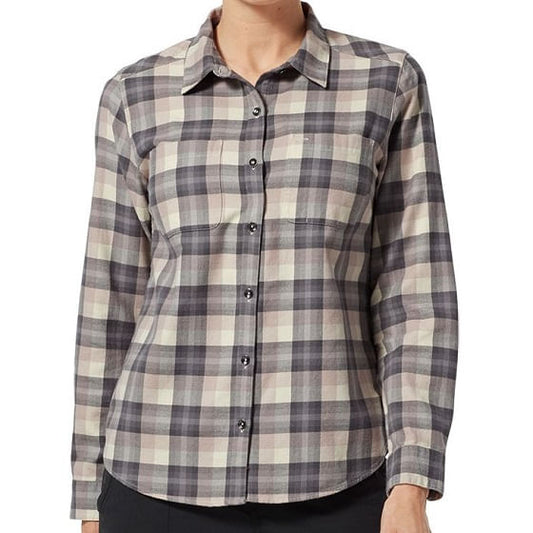  Royal Robbins Women's Lieback Organic Cotton Flannel Shirt Sphinx
