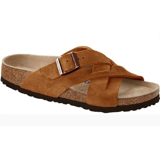  Birkenstock Lugano Suede Soft Footbed Mink (1020897)
