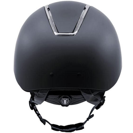  Tipperary Windsor With MIPS Traditional Brim - Matte Black Shell, Smoked Chrome Trim, Matte Black Top