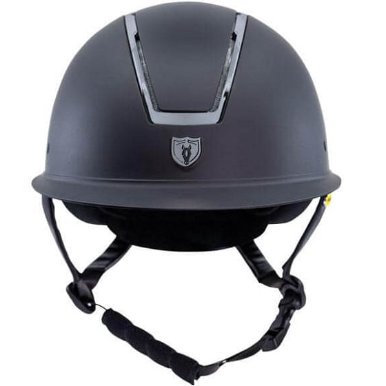  Tipperary Windsor With MIPS Wide Brim - Matte Black Shell, Smoked Chrome Trim, Matte Black Top