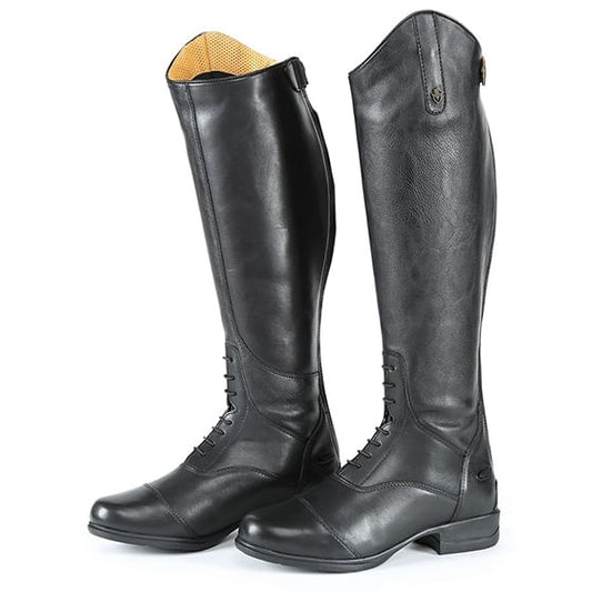  Shires Gianna Leather Tall Boots - Black