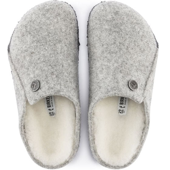  Birkenstock Kid's Zermatt Wool/Shearling Light Gray (1015182)