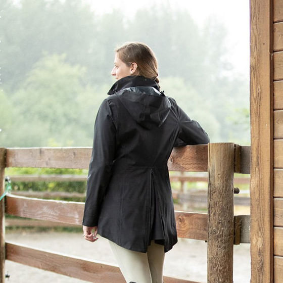  Kerrits Waterproof Rain Jacket - Black