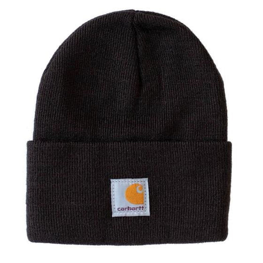  Carhartt Kids' Acrylic Knit Cuffed Beanie - Mustang Brown
