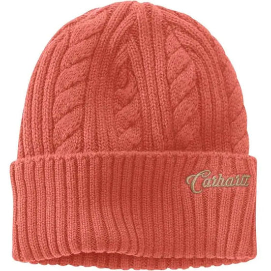  Carhartt Women's Rib Knit Fisherman Beanie - Earthen Clay